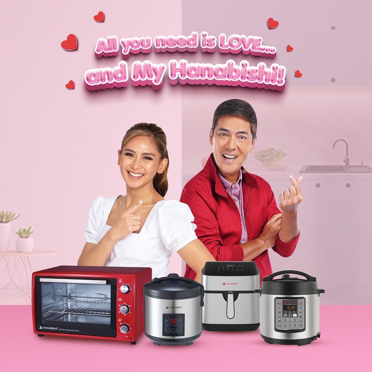 MyHanabishi's tweet photo. Unang araw ng FEB-ibig! Abangan ang sunod-sunod na SALE para sa lahat ng minamahal naming mga Kapartner! ♥️ https://t.co/aLQPT1Pc7D