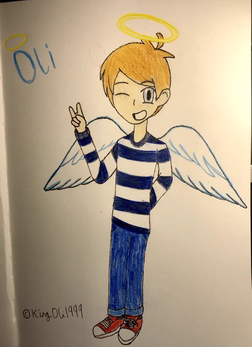 This week's Follow Friday goes  !!Name is Oli, a traditional artist who draws fanart, original characters and even art for their friends.Creates stories about their characters and can potentially create comics about them! 