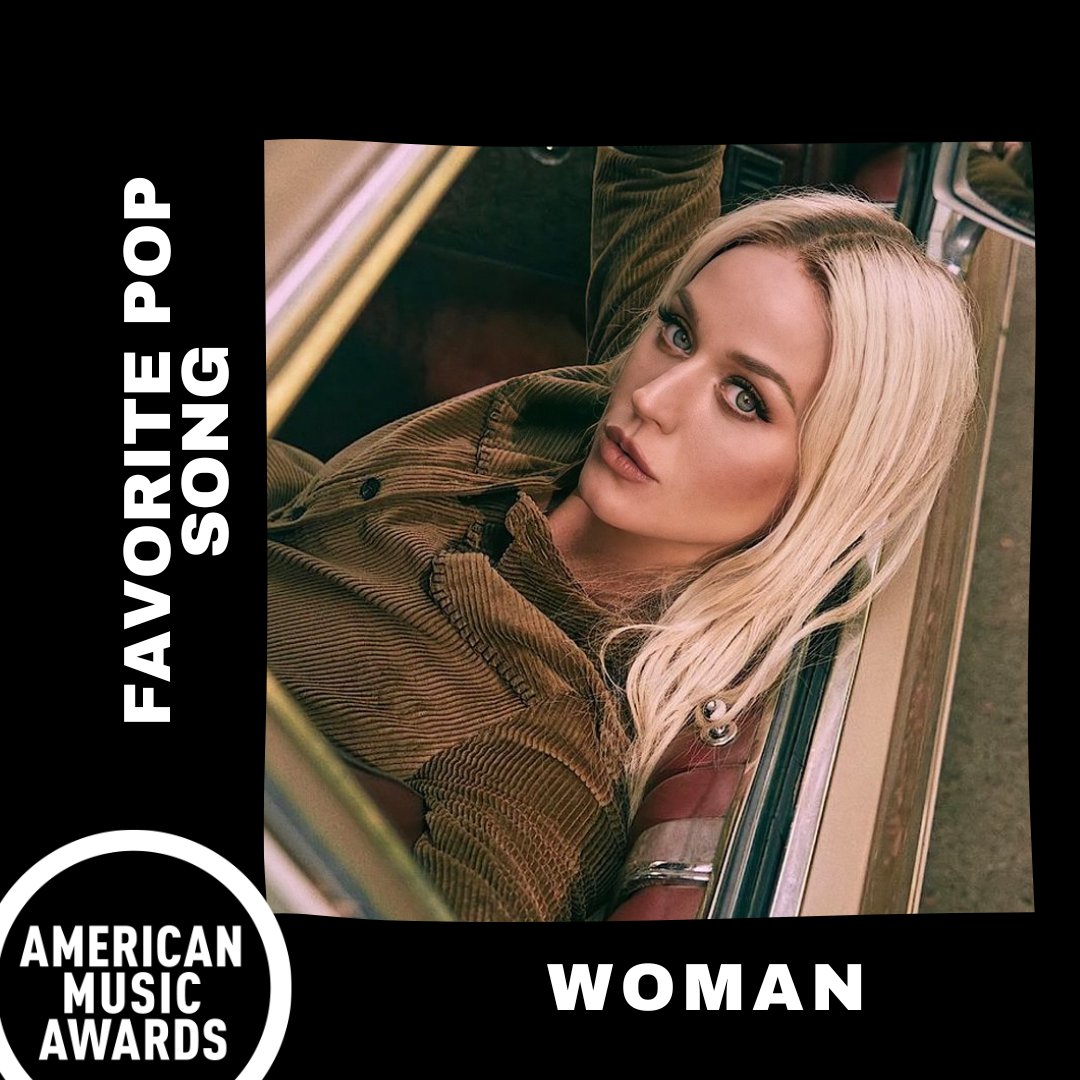 AMAsRPM's tweet photo. #FavoritePopSong

"Woman" se corona como la ganadora de esta categoría. ¡Felicidades!

#AMAsRPM3 https://t.co/dafAMS1TtQ