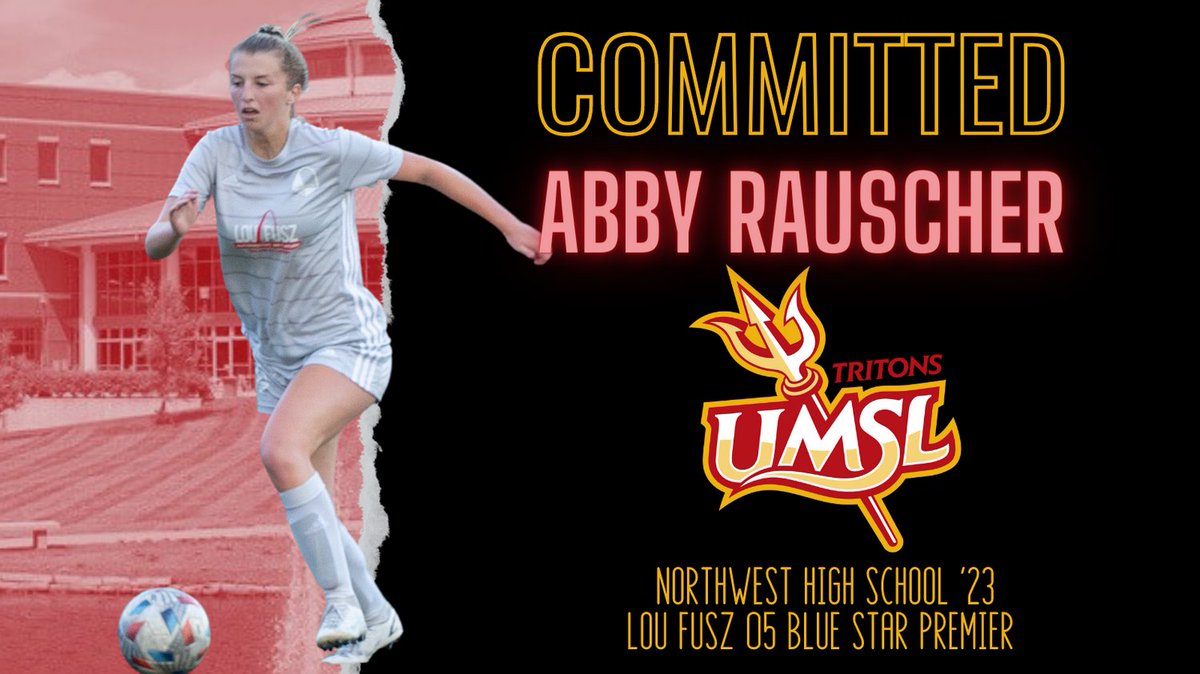 🚨Commitment Alert🚨 
Congratulations to our teammate <a href="/abbyrauscher/">abby</a>
on her commitment to play soccer at <a href="/UMSLWSOC/">UMSL Women's Soccer</a>!  We can’t wait to see you do amazing things!
@loufuszsoccer