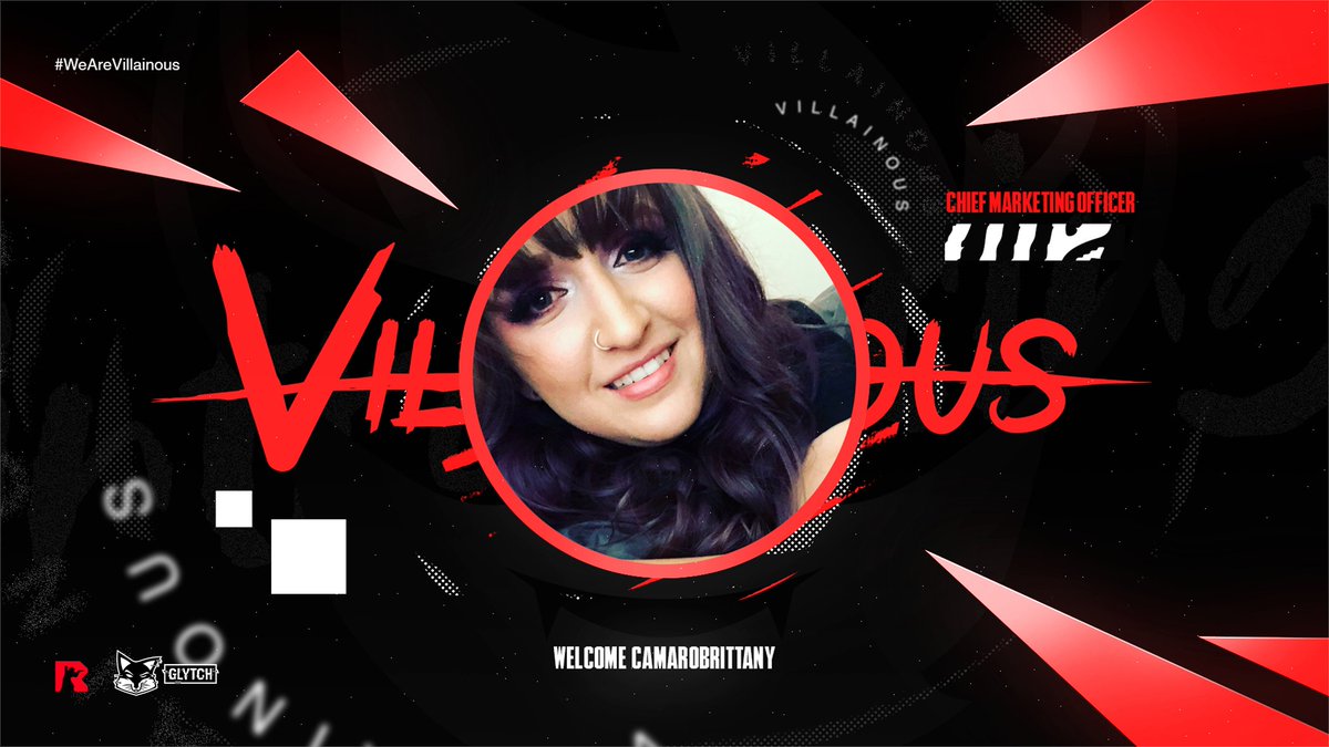 🚨 ANNOUNCEMENT! 🚨

Please join us in welcoming @CamaroBreezy to our Management Team!

Brittany will be our Chief Marketing Officer.

Welcome to Villainous! 😈

#WeAreVillainous