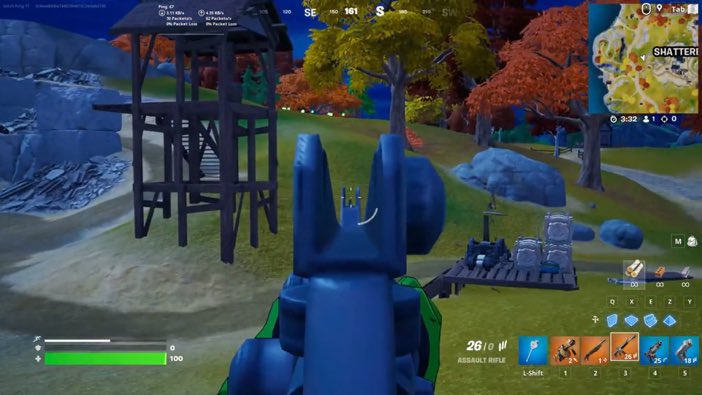 SypherPK's tweet photo. My guess is Fortnite first person mode will drop in Chapter 4 Season 2. Super exciting possibilities. 👀 https://t.co/SUoLPW9VGW