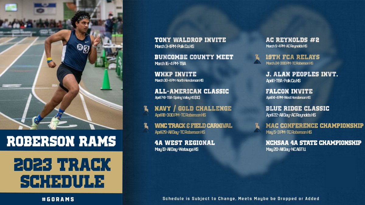 T.C. Roberson Track & Field tweet media