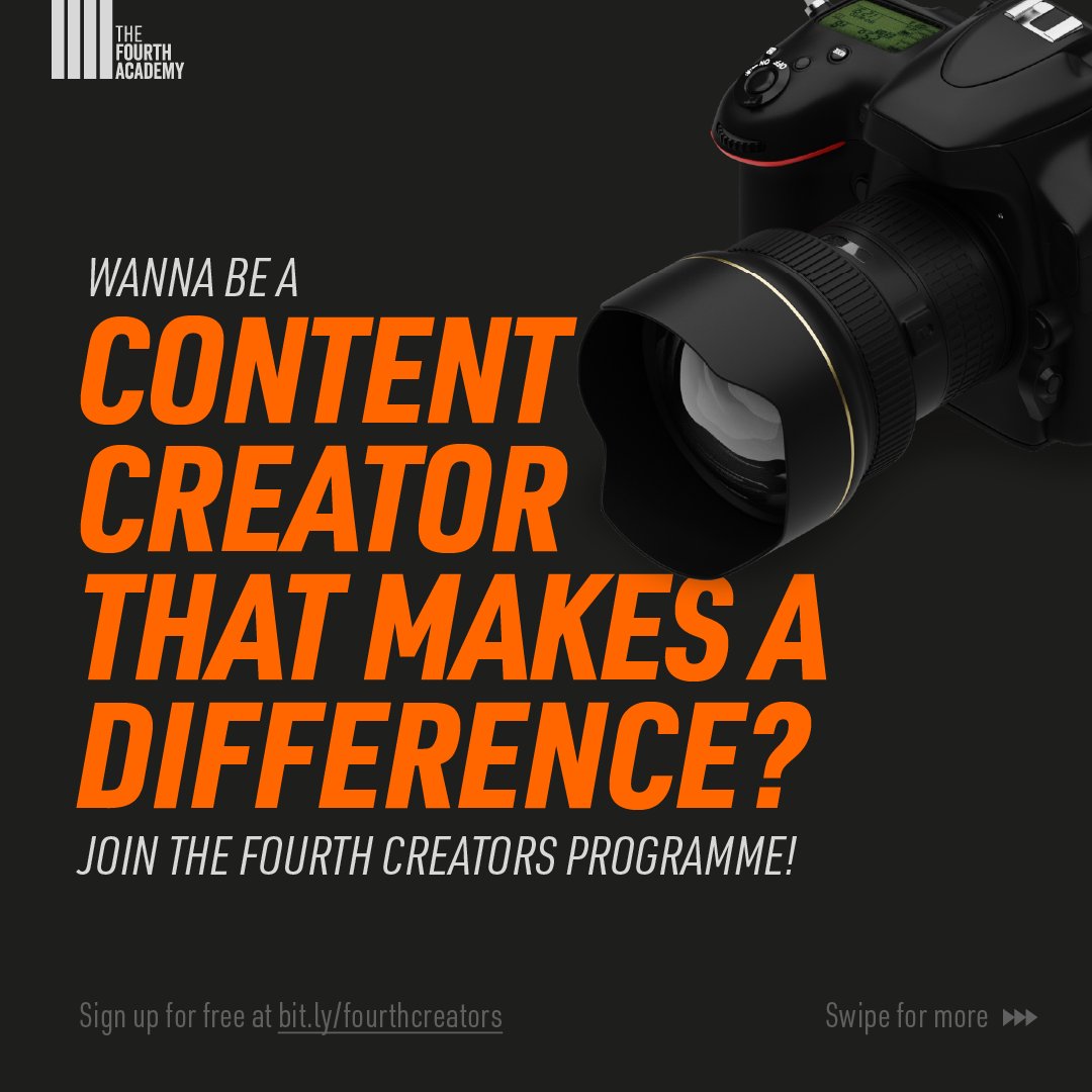 TheFourth_media's tweet photo. JOIN THE FOURTH CREATORS! | We're sponsoring 100+ young people to start creating content for social impact. Sign up here: https://t.co/GWCZxqCY6Z

Over RM10,000 in content grants to be given out to students and schools. PM us for more details. https://t.co/QnoHb6tgbq