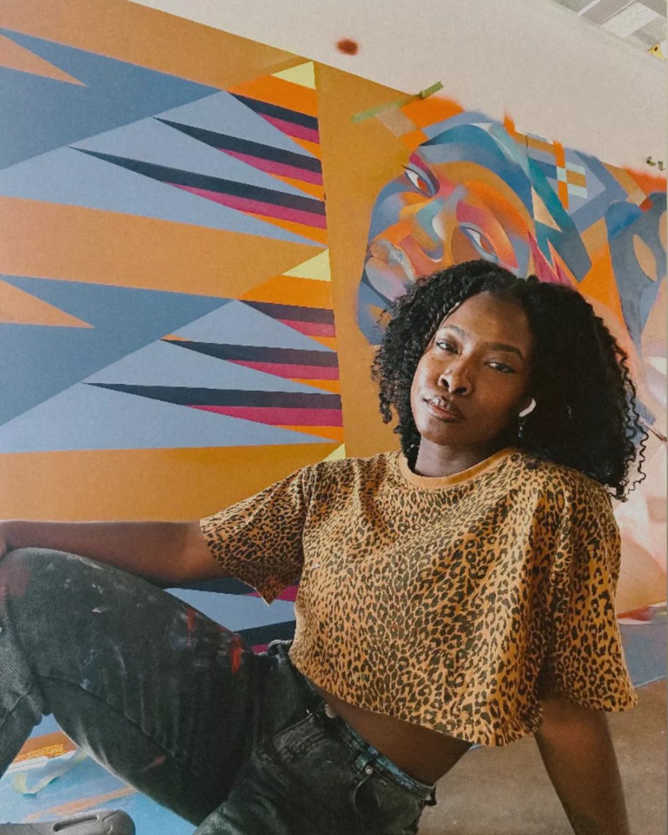 #WSSUAlumni Georgie Nakima (#WSSU15 | Biological Sciences) will kickoff #BlackHistoryMonth on Good Morning America @ 8:30am tomorrow. The Charlotte artist was commissioned to paint a mural for GMA @ ABC's headquarters in NY. <a href="/gardenofjourney/">GIZ◬</a> 

bit.ly/34Bu3EU