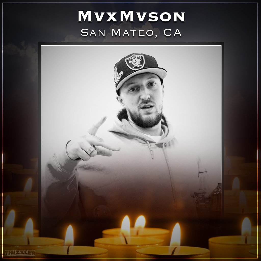 TheThizzler's tweet photo. Rest In Peace to San Mateo rapper MvxMvson 🙏 We were saddened to hear the news of him passing away today. We send our condolences to his family &amp; loved ones. #RIPMvxMvson 🕊️ https://t.co/BsP2tQ627E