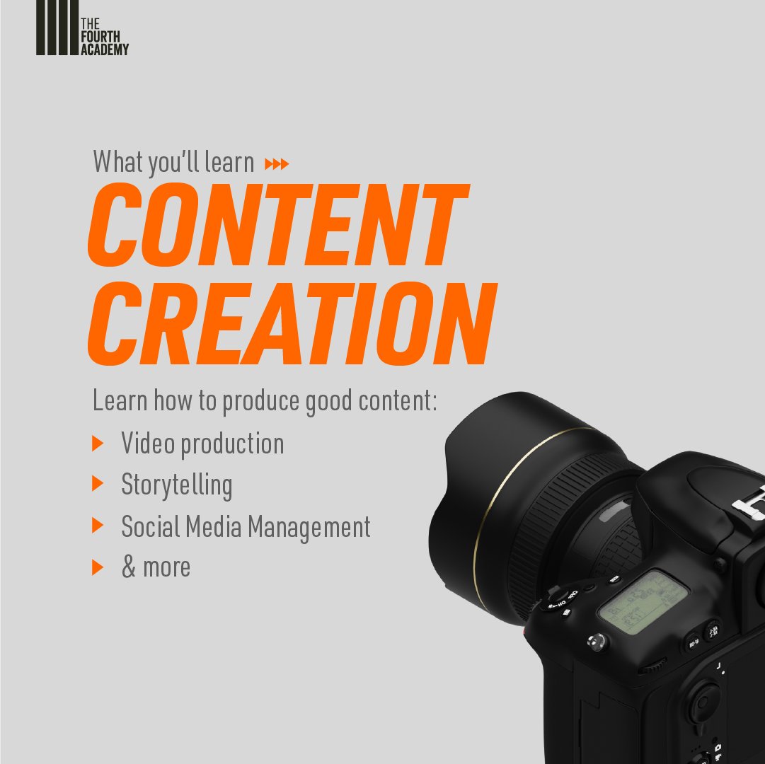 TheFourth_media's tweet photo. #FourthCreators will be trained by our award-winning producers and journalists, who've run programmes for UNICEF, The Star, Yayasan Hasanah, NGOHub, and more. Here's what you'll learn.

Sign up here ► https://t.co/GWCZxqCY6Z https://t.co/mgYRcH2A6d