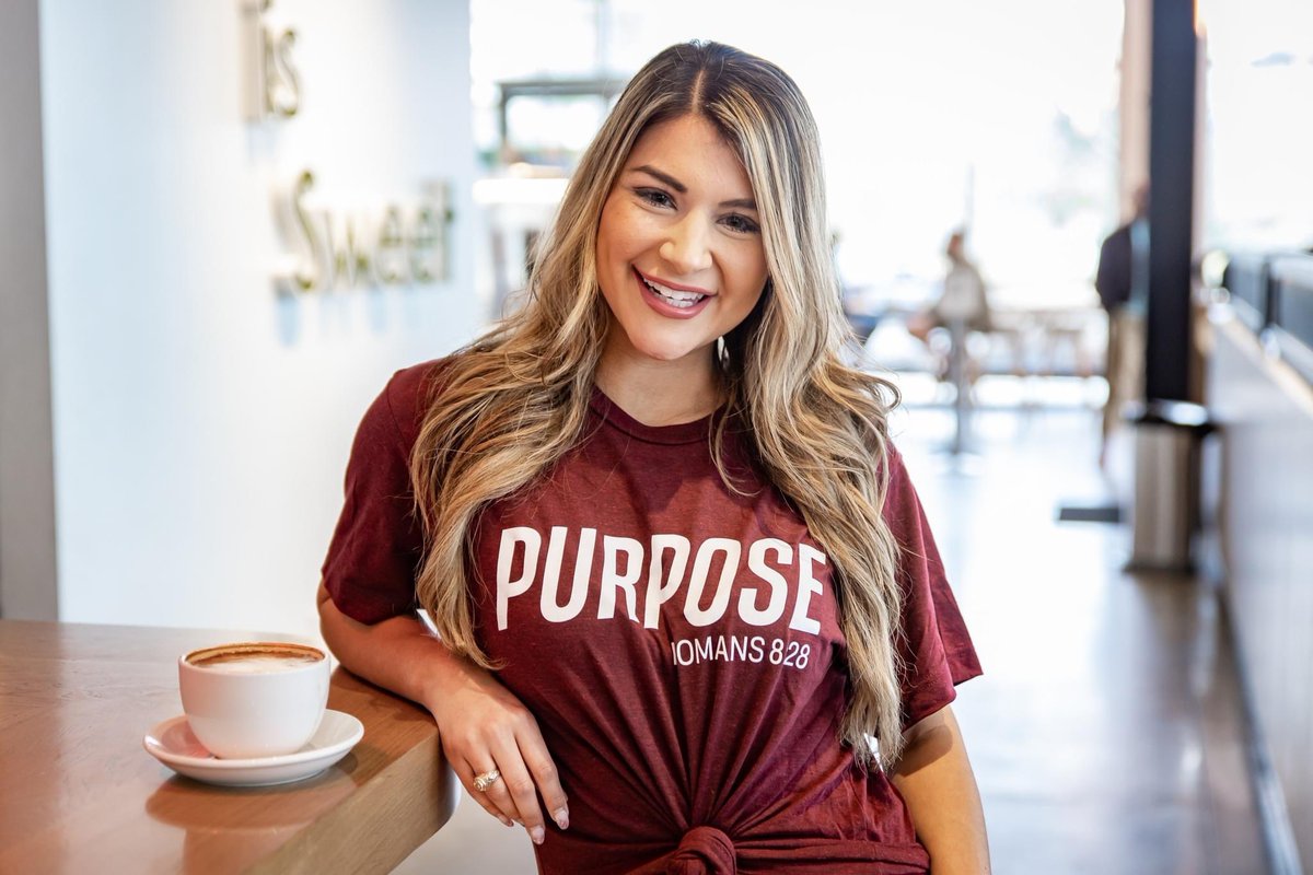kmillscharity's tweet image. Shirts with a PURPOSE! 🫶 A bible verse we stand by is Romans 8:28, which Kailee had written in her journal just before she died. Get yours at kaileemillsfoundation.org/shop/  
#PainIntoPurpose #Purpose #Romans828