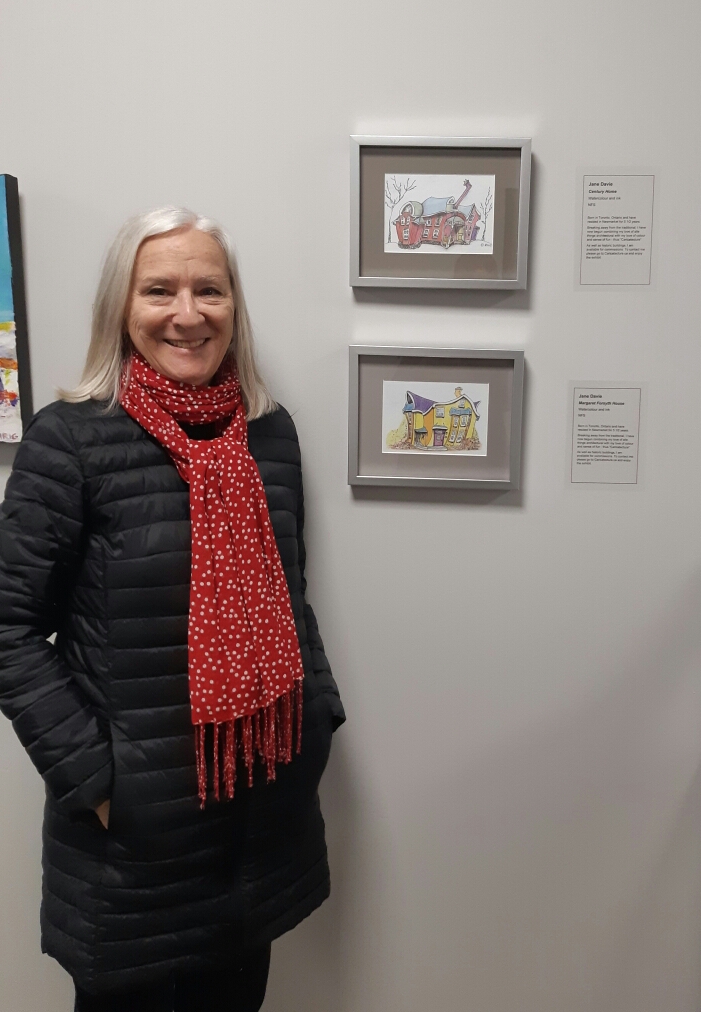 Caricatecture's tweet photo. Delighted to be displaying in the Executive Gallery at the Municipal Offices until April 14th!  #watercolourart #humanartist #historic #newmarkethistoricalsociety #townofnewmarket #yorkregionarts #newmarketgroupofartists https://t.co/vCP35TbvDB