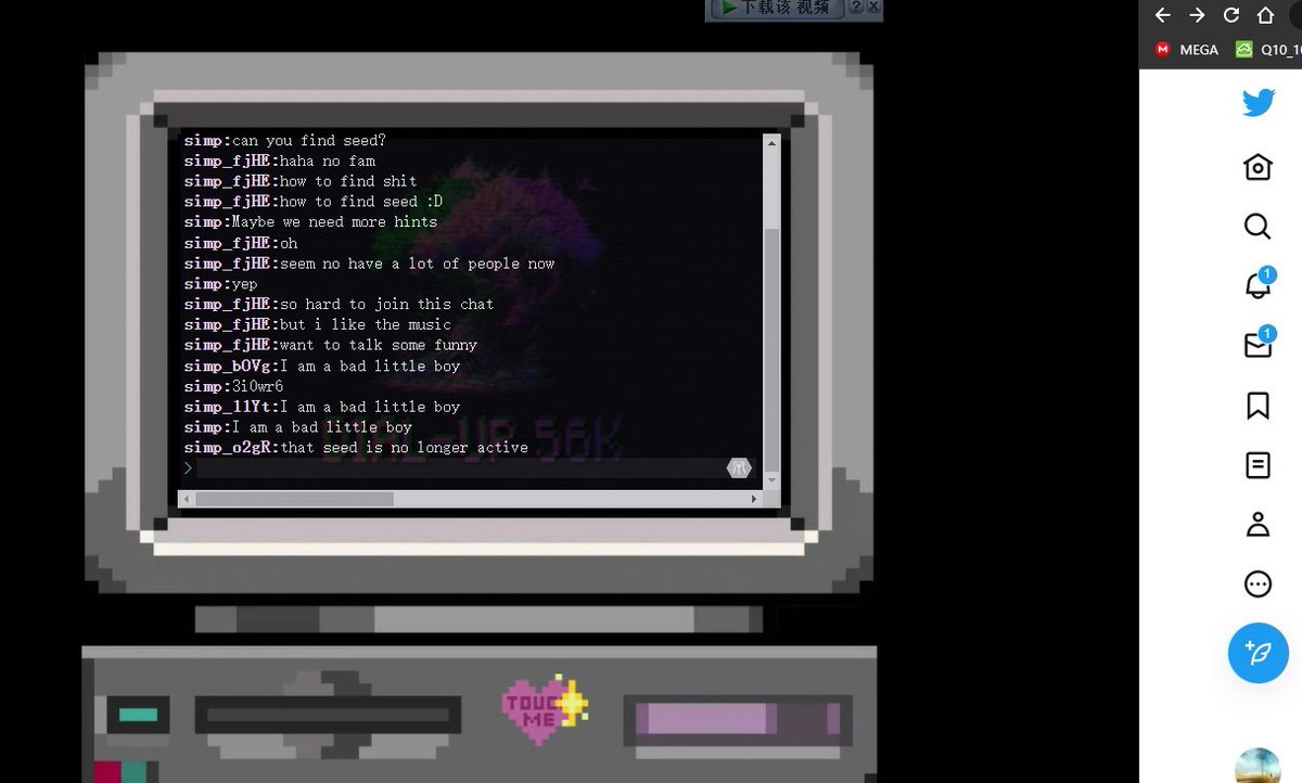 everinmin's tweet photo. @Dialup56k 
curiousity invites me to be in it ...... https://t.co/qDDc57rLMv