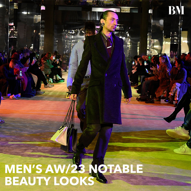 Here are the noteworthy beauty looks from Men's Fashion Week AW/23. beautymatter.com/articles/mens-… #beautymatter #mensfashionweek #fashionweek #fashiontrends #mensfashiontrends #mensfashion