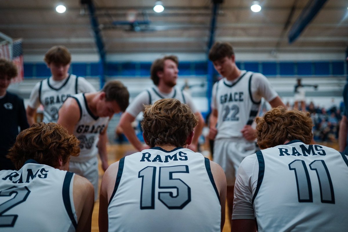 Grace Christian Academy Menās Basketball (@gcaramsmbb) on Twitter photo We end the district schedule with a close win. A win is a win! Senior Night is next!
Rams - 43
FBA - 42
<a href="/CamdenMabe/">Camden Mabe</a> 10 P/ 9 R
<a href="/Garrett2Paul/">Garrett</a> 12 P/ 2 R/ 2 A
<a href="/ReedFarmer6/">Reed Farmer</a> 9 P/ 4 R/ 2 A
#family #toughness #nextstep We end the district schedule with a close win. A win is a win! Senior Night is next!
Rams - 43
FBA - 42
<a href="/CamdenMabe/">Camden Mabe</a> 10 P/ 9 R
<a href="/Garrett2Paul/">Garrett</a> 12 P/ 2 R/ 2 A
<a href="/ReedFarmer6/">Reed Farmer</a> 9 P/ 4 R/ 2 A
#family #toughness #nextstep