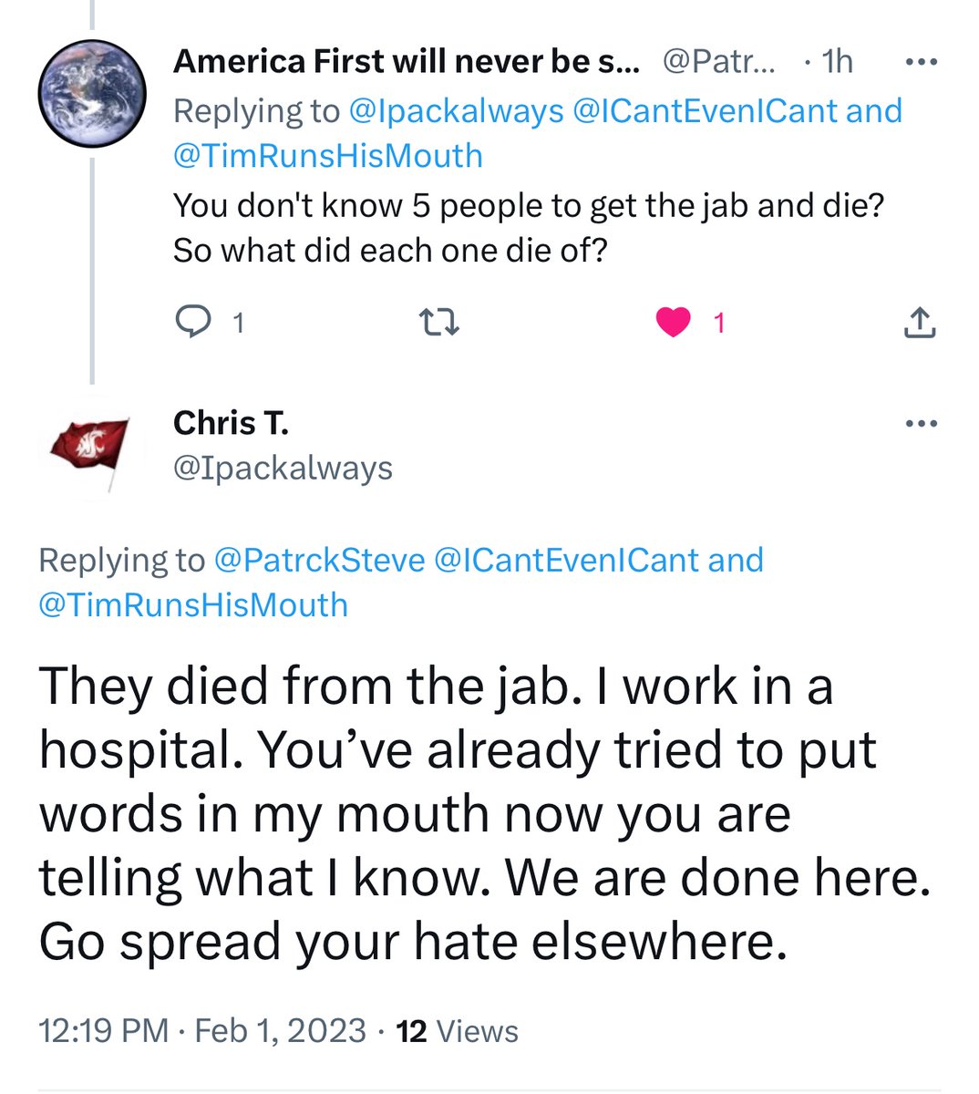 MsTrixter's tweet image. They also know 5 people who died from “the jab”… and claims to know this because they work in a hospital.
🤦‍♀️

And then they pull out the “more vaccinated are dying than unvaccinated” line. #BaseRateFallacy