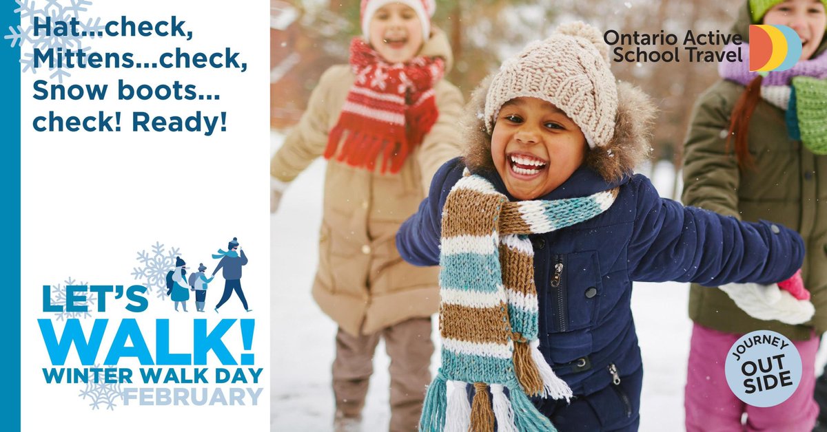 Tomorrow, SSN students will be celebrating Winter Walk Day! Remember to bundle up and walk to school with family and friends. It is a great way to get in some exercise and promote mental wellness. Open the door and go for it!  <a href="/TimLaliberte/">Tim Laliberte</a> <a href="/DomenicScuglia/">Domenic Scuglia -</a>