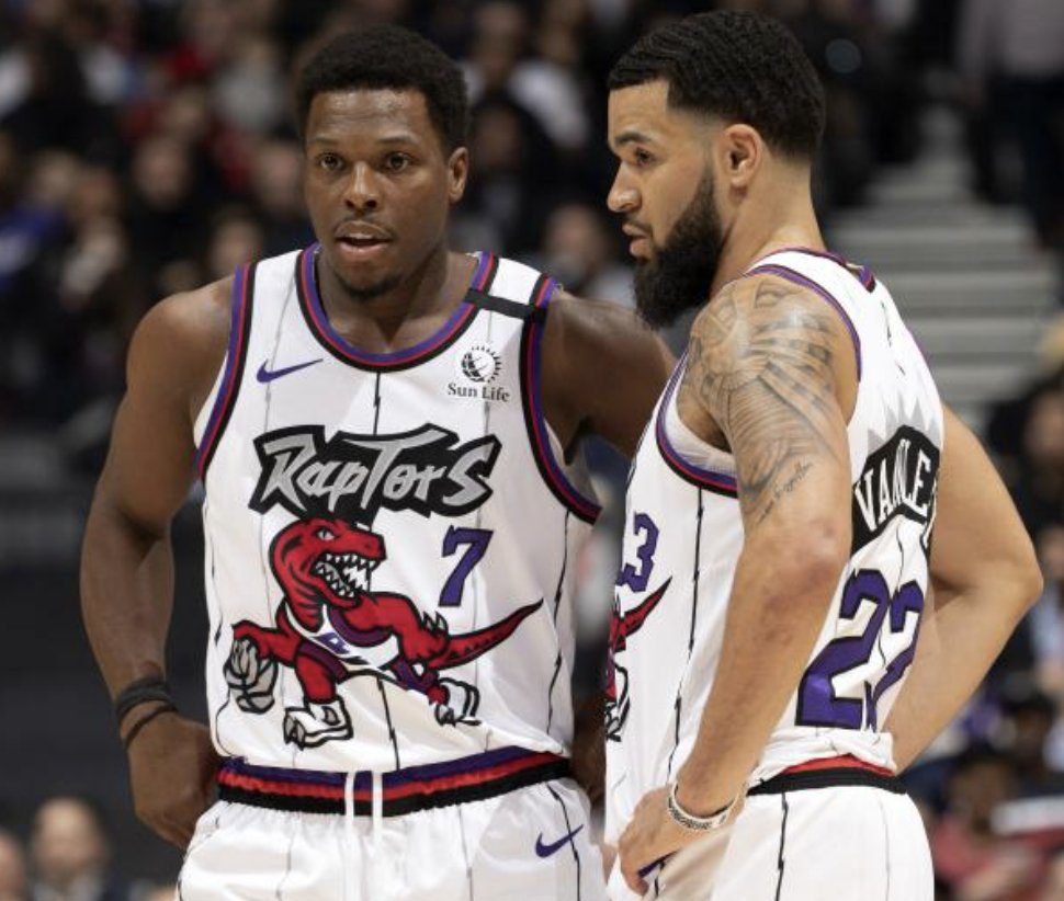 Chris Creamer  SportsLogos.Net on X: The Toronto #Raptors are throwing it  all the way back to the beginning tonight, they're wearing their 1995 retro  uniforms and playing on the original court