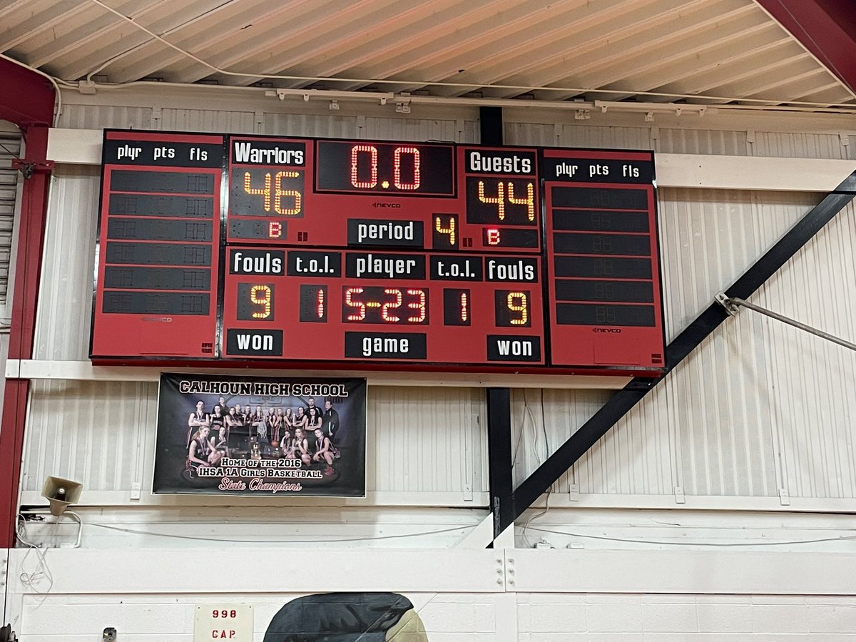 lee_bleepanther's tweet photo. Final from Calhoun and Triopia boys basketball tonight https://t.co/q6oXmn5rE2