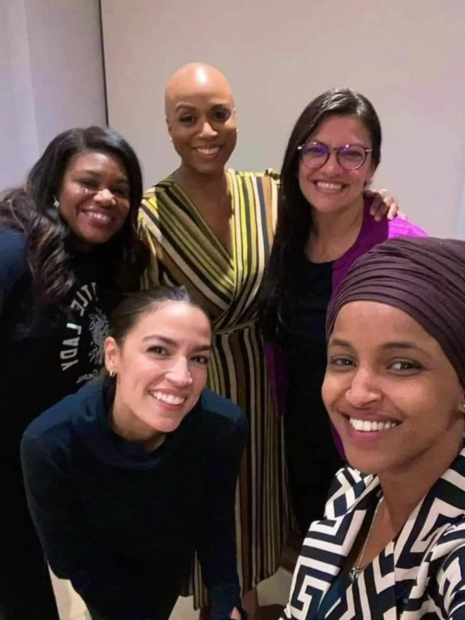 You see 5 Congresswomen of color. I see 5 OPENLY Socialist/Communist