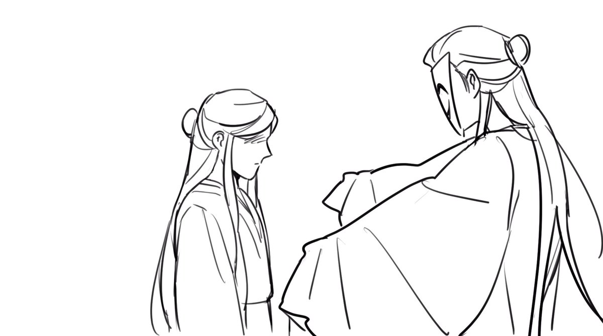 BOOK SPOILERS)) 
Xielian and Junwu as Mother Knows Best Animatics
but it was really an excuse to draw hot jw 37382 times

https://t.co/bQijgLBTCB

#tgcf #HeavenOfficialsBlessing #xielian #junwu #animatic 