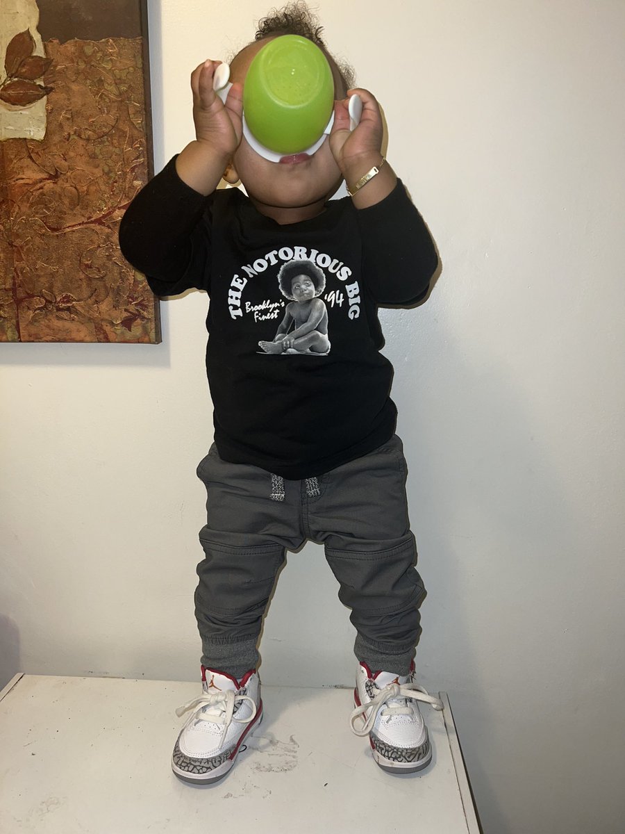 RossMan_BossMan's tweet photo. Coolest kid ever 🖤✨#BigMaison https://t.co/JjmKk6f2CA