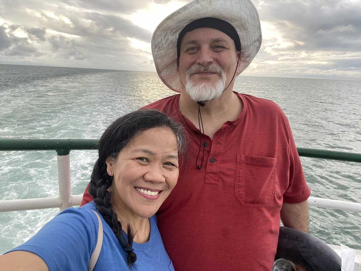 Enjoying the “journey.”