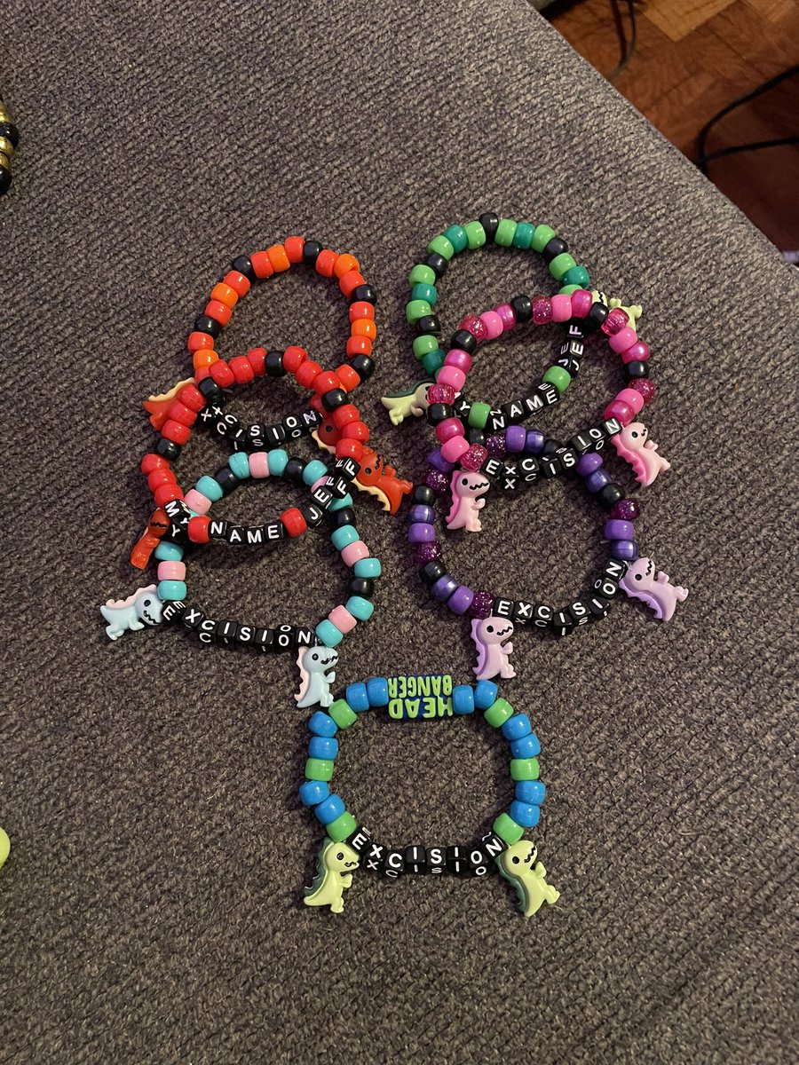 86_kaiju's tweet photo. Last minute kandi making for Thunderdome 😅 https://t.co/cSo7gncdx0