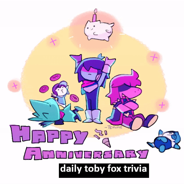 Daily Toby Fox Trivia on X: (9/15/2015) If you look at both of