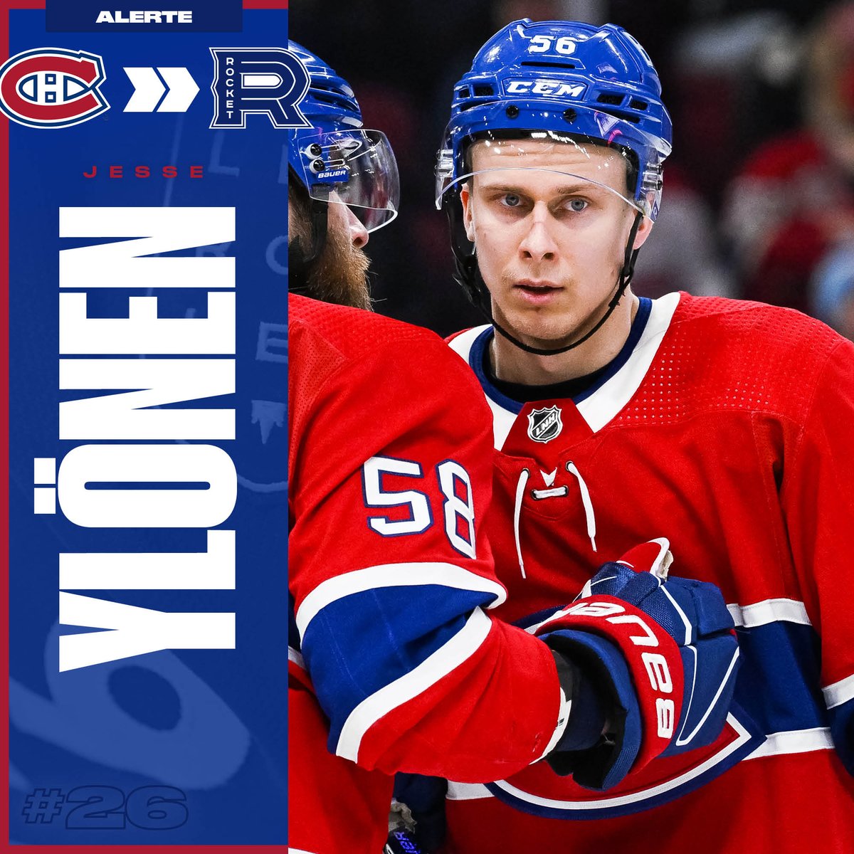 Rocket de Laval on Twitter "Les Canadiens ont cédé les attaquants