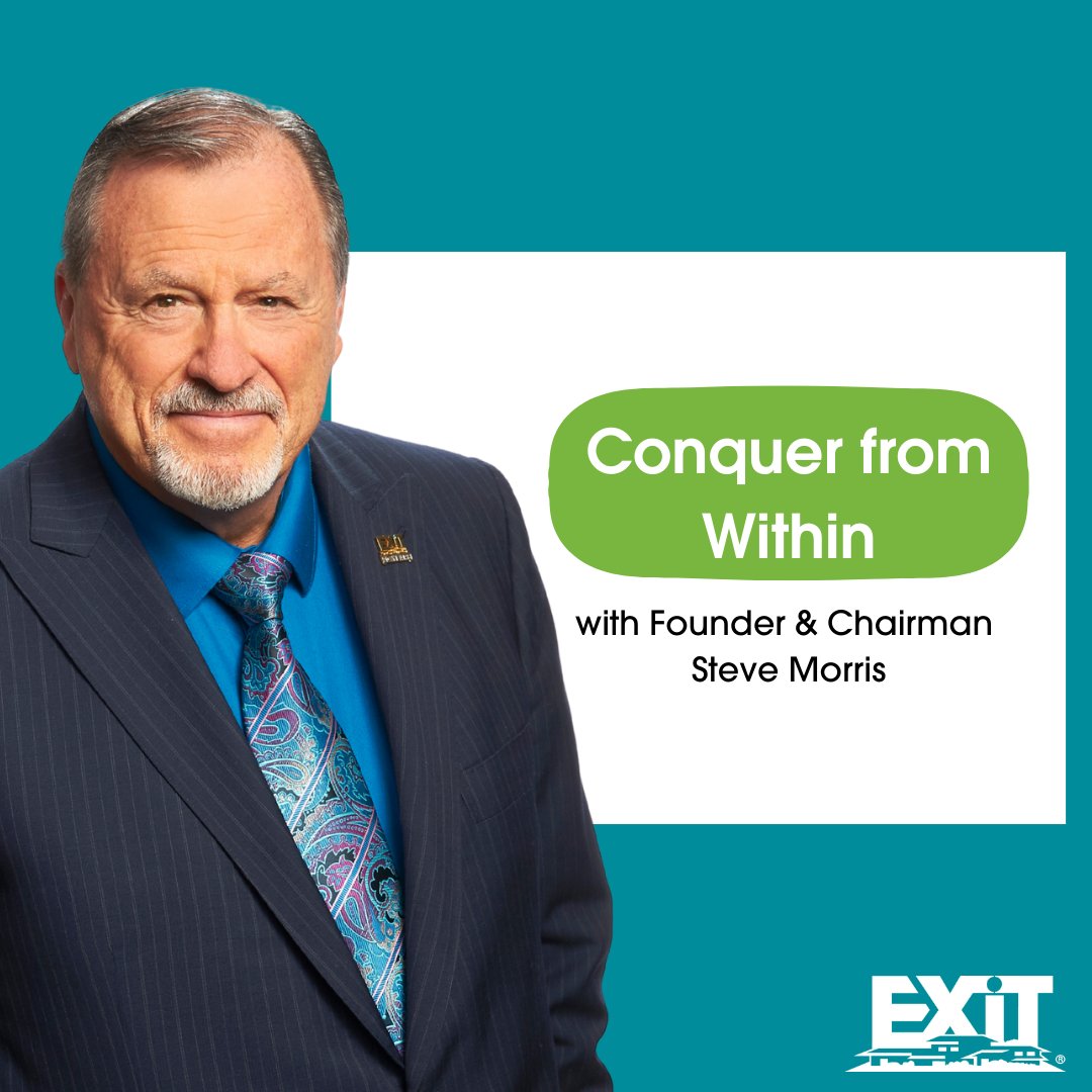 exitrealtycorp's tweet photo. Affirmations can help rewire your brain to help you believe in your full potential! 🧠 😊 

In the latest edition of the EXIT Achiever, Founder &amp; Chairman Steve Morris shared some powerful affirmations for real estate professionals. 🏡 

Learn more: https://t.co/eTiKZ7LpG7 https://t.co/N1xTqbRVtZ