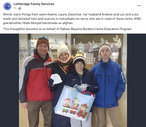 So blessed to have Laurie as a part of @PalliserSchools Home Education team. She is doing such wonderful things for our program and for the community.