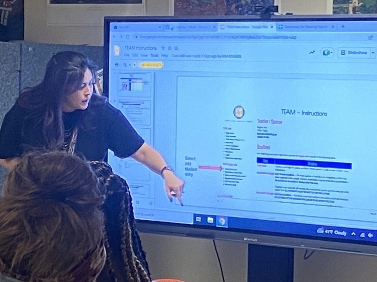 Long day today, but it was well worth it. Attended our Elementary Music and Art PLC’s this evening and enjoyed the collaboration and willingness from the team. This group is a hidden gem but ready to rule the world. #ItsTime #RiseAbove