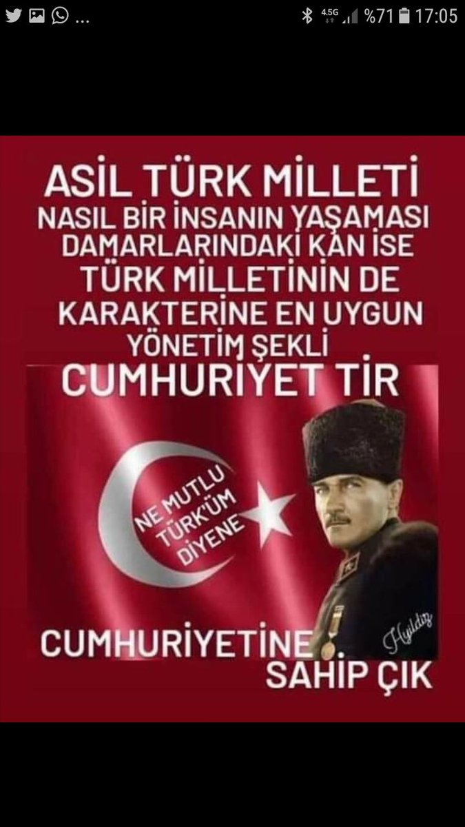Gün aysın Atatürk'ün izinde  olan  cumhuriyet çocukları. Esenlikler.