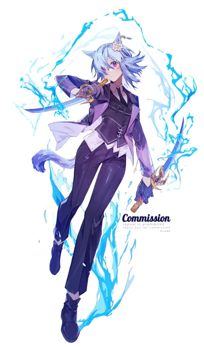 Commission for Lin Rine | thank you so much!!  