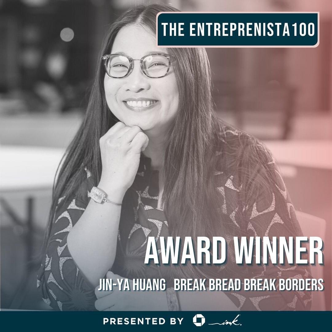 jinyahuang's tweet photo. It’s time to celebrate! Meet the winners of the Entreprenista 100 Awards presented by Chase Ink. Yours truly is humbled to make the list. Tap below to view here: https://t.co/JJMVYPAAXh 

#BreakBreadBreakBorders
#Entreprenista #Awards #Entreprenista100Awards https://t.co/AZPKfh84TY