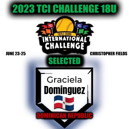 First player announce to the 2023 roster is Princeton Commit <a href="/Graciela2023/">Graciela Dominguez</a> <a href="/PUSoftball/">Princeton Softball</a>