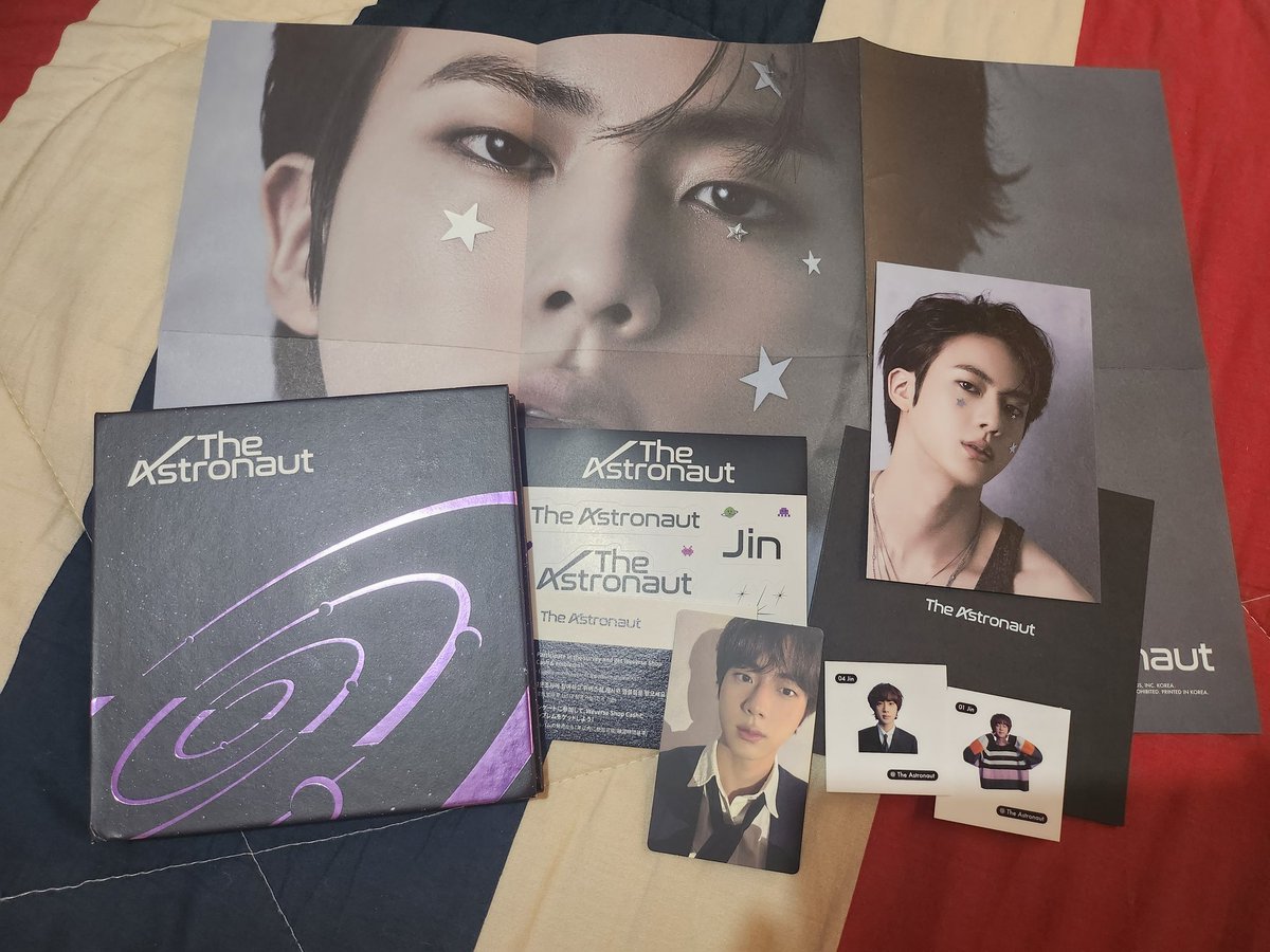 frennielicious's tweet photo. wts lfb bts ph onhand 

The Astronaut Jin Solo Album 

- unsealed - ₱450 each + sf
- complete inclusions (open lang to check the rpc)
-payo / dop in 3 days
mop: gcash
mod: ggx, sdd, j&amp;t
loc: Valenzuela city 

comment “mine” or dm to avai https://t.co/FC8uazh6eI