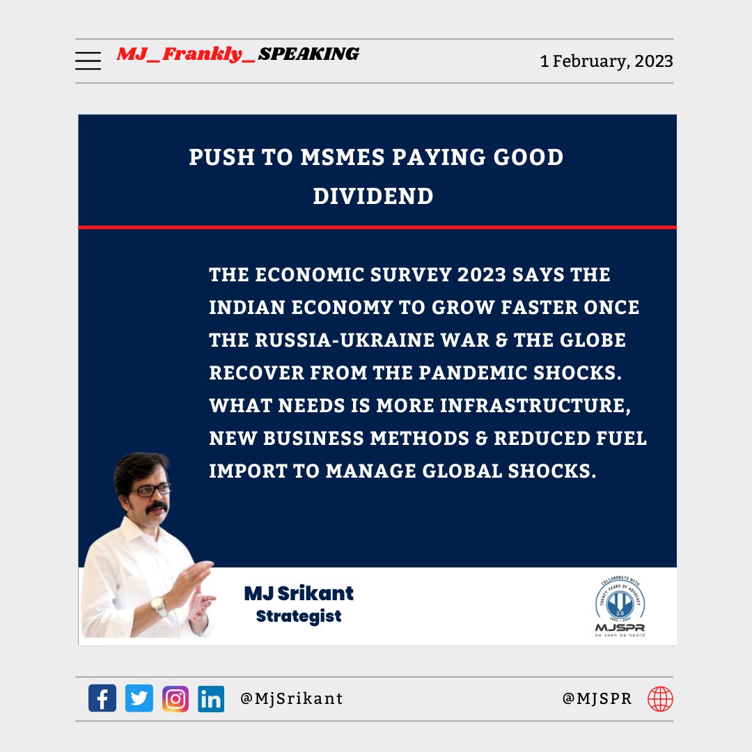 Push to MSMEs paying good dividend...

#msmes #marketing #trademark #ca #chennai #narendramodi #digitalindia #vocalforlocal #msmeregistration #bank #loan #itr #trending #indiangovernment #quality #growth #license #gujarat #knowledge #subsidy #government