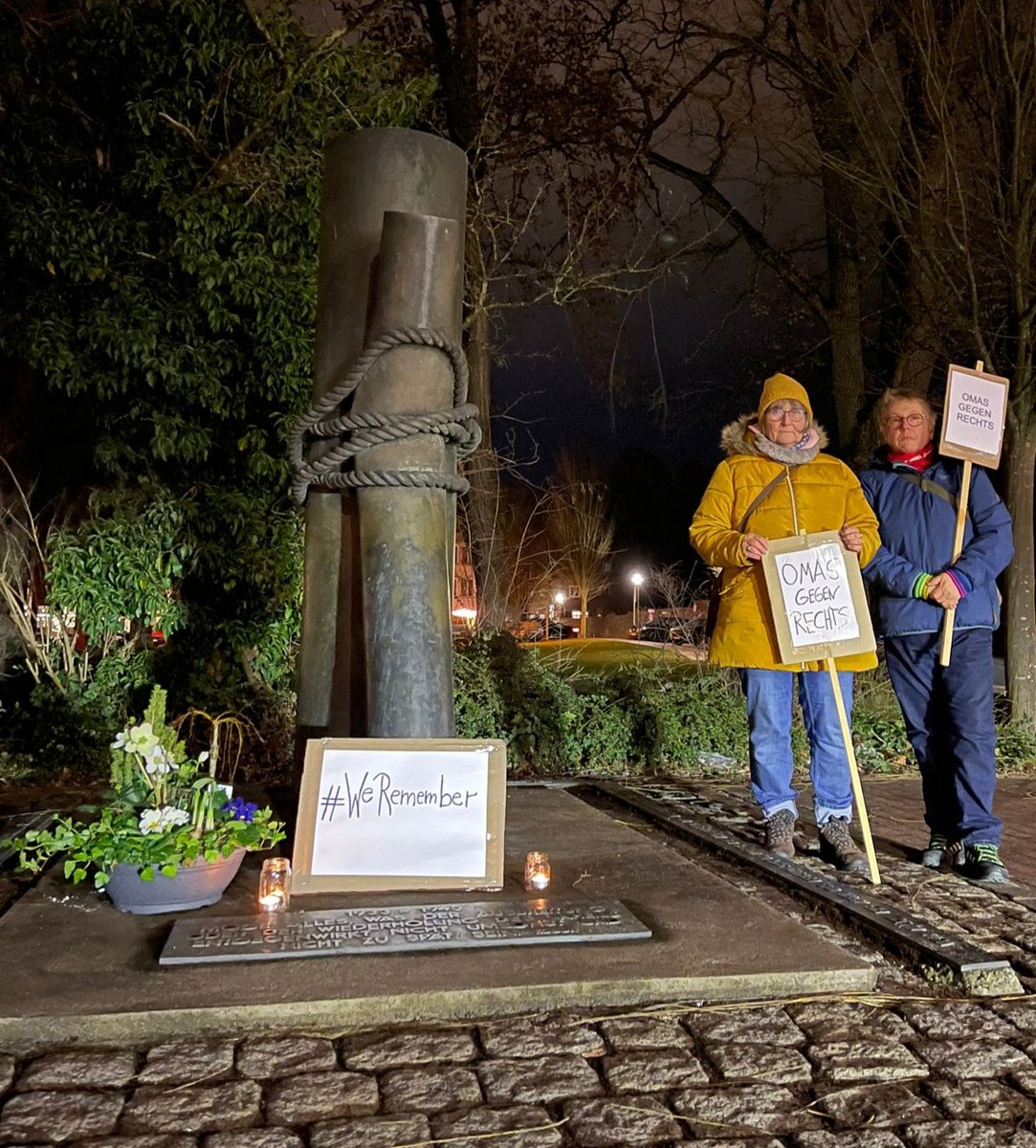 Mahnwache zum Gedenken an die Opfer des Nationalsozialismus (Uelzen)