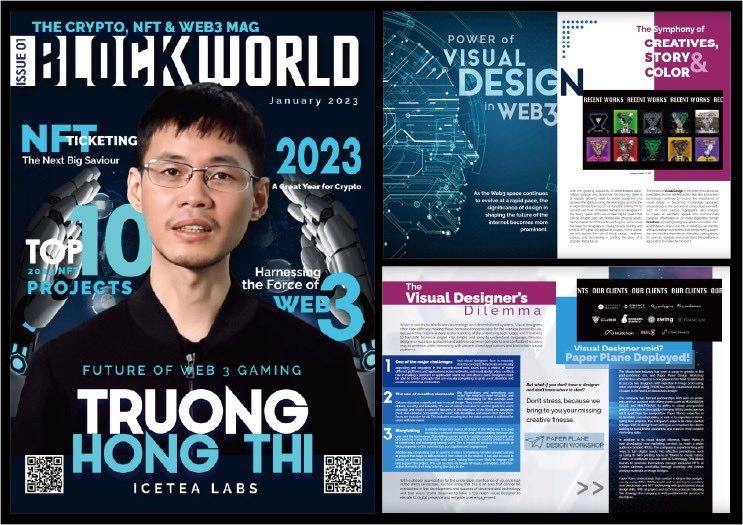 Thanks to @CrowdFJ, Paperplane Deisgn Workshop has been published on first edition of “blockworld” go check it out!

crowdfundjunction.com/magazine.php

#Bitcoin #Crypto #blockchain #eth #nft #digitalart