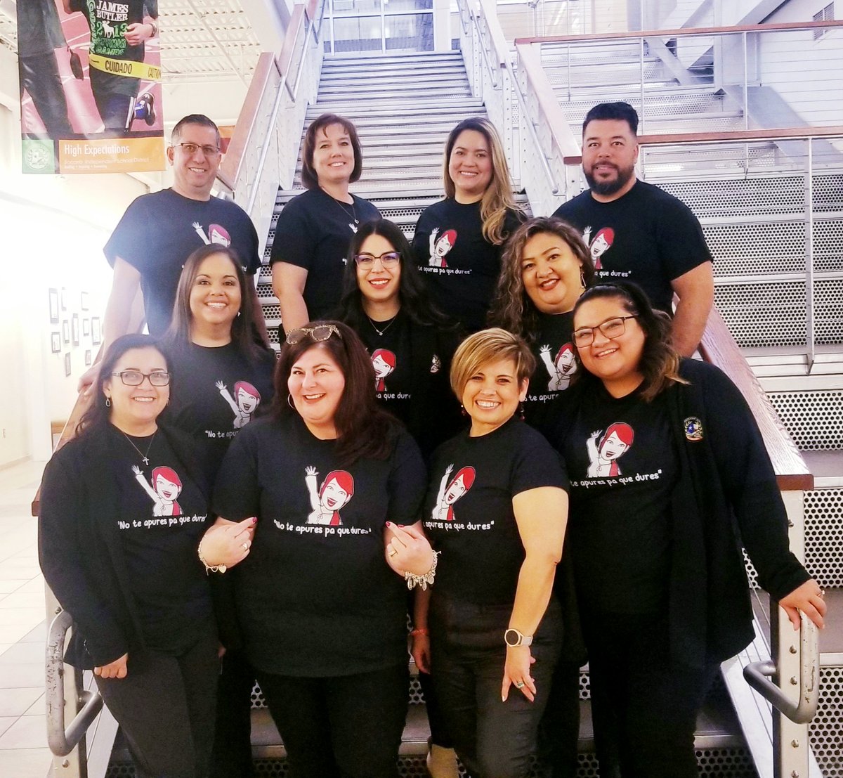 VSanchez_CI's tweet photo. I'm truly honored to be apart of this AMAZING TEAM. Thank you District IOs for this heartfelt suprise today at SCIE Academy.❤ Thank you for your faith and support in my work. I love what I do ❤"No te apures pa que dures"👍#committoyourclick #EduphoriaROCKS #TeamSISD @eduphoria https://t.co/zzOpoVabcU