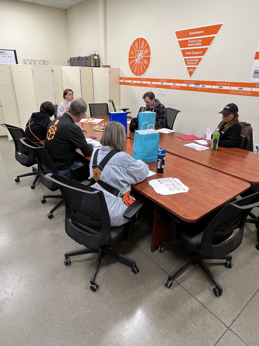 Welcome to our new NAC team!!!  They are the escorts for our new hires down the red carpet of the Home Depot family at the ‘Burg.  Can’t be more proud of this team as they welcome our new associates this year. ⁦<a href="/kelly_broyles/">Kelly Broyles</a>⁩ ⁦@spohn3857⁩ ⁦<a href="/KimGoldhardt187/">Kim Goldhardt</a>⁩