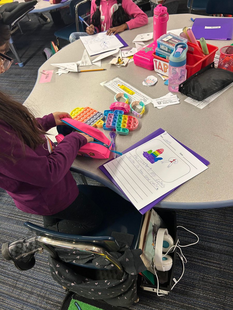 Persuasive Review Writing is more fun with personal collections! Checkout our first grade authors using strategies to help them write their opinions across many pages! #MarkTwainD63 #TogetherWeCan