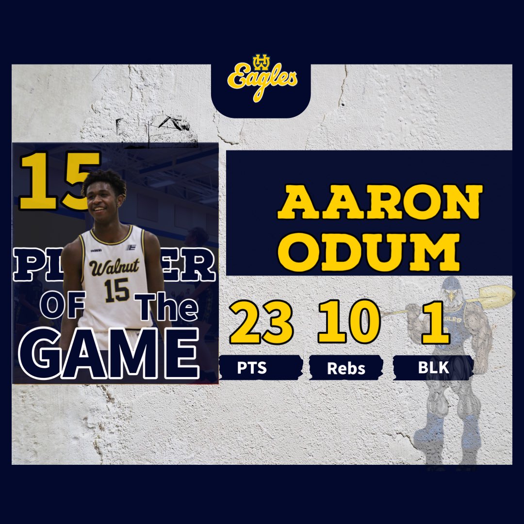 Player of the game tonight <a href="/Odum4Aaron/">Aaron Odum</a>
