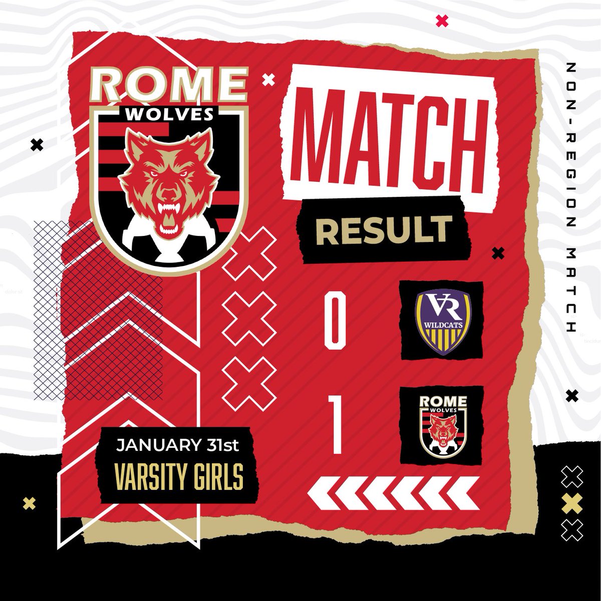ladywolvesrhs's tweet photo. Nasty night, good result. On to the next! #likeawolf 🔴⚫️🐺 https://t.co/CTHFkHXdAO