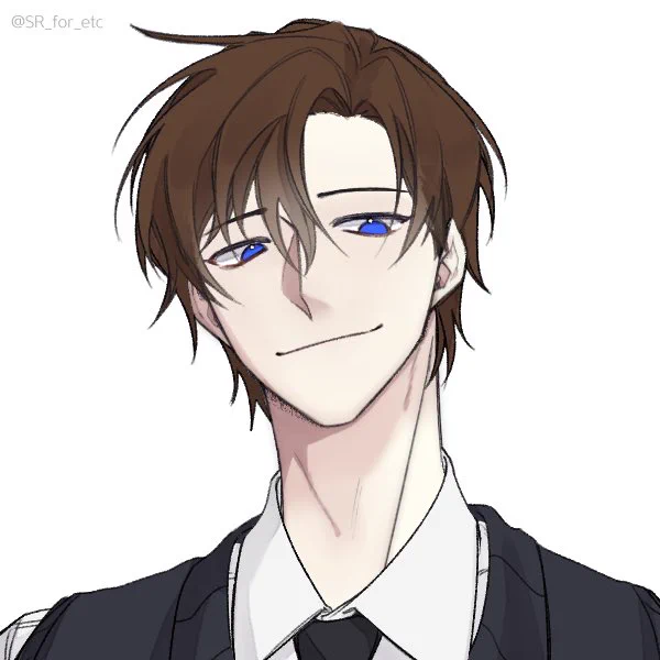 #Picrew #수릐_픽크루大切な人③ オスカー幼馴染夫婦の旦那 警察官。ho6と同い年。割と陽キャ寄りの性格かも。大切な人三人揃ってロバーツ一家。 