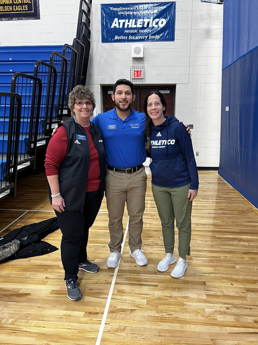 paytgerj's tweet photo. What a fun Tuesday! Made it to Michigan and spent the day with @KathySteuwe. Had our Winter AT Meeting, visited John B, Josh M and ended with an @Athletico Night with Ben B. This group of ATs are greAT! #OneAthletico https://t.co/g2AdWZdfGN