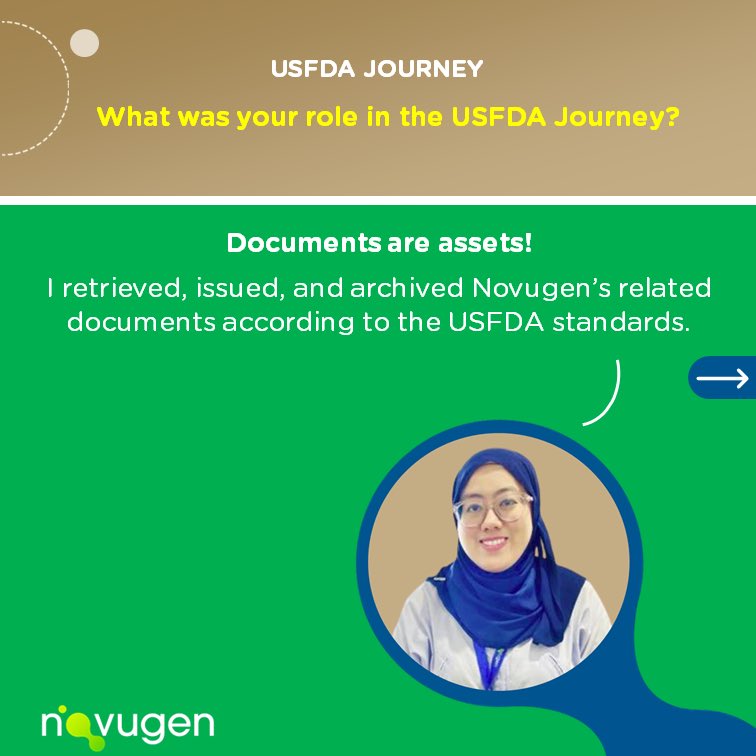novugenpharma's tweet photo. “I believe that teamwork is key in many successes. During my USFDA Approval journey, I had first-hand experiences that have shown me the true value of teamwork in Novugen.”
Read more about Farah Amirah
#SuccessStory #USFDAJourney #Development #Future #Novugen https://t.co/A1R5OTpGgY