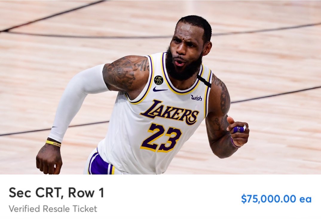 Daily Loud on Twitter "Tickets for The Lakers vs. Thunder game on