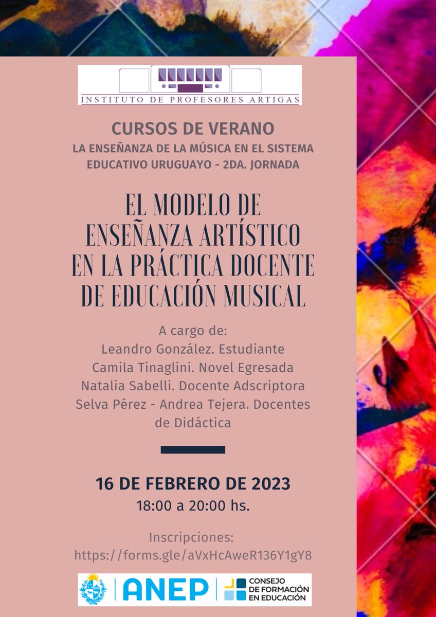 ipaenred's tweet image. #cursos de verano 2023.
#IPA