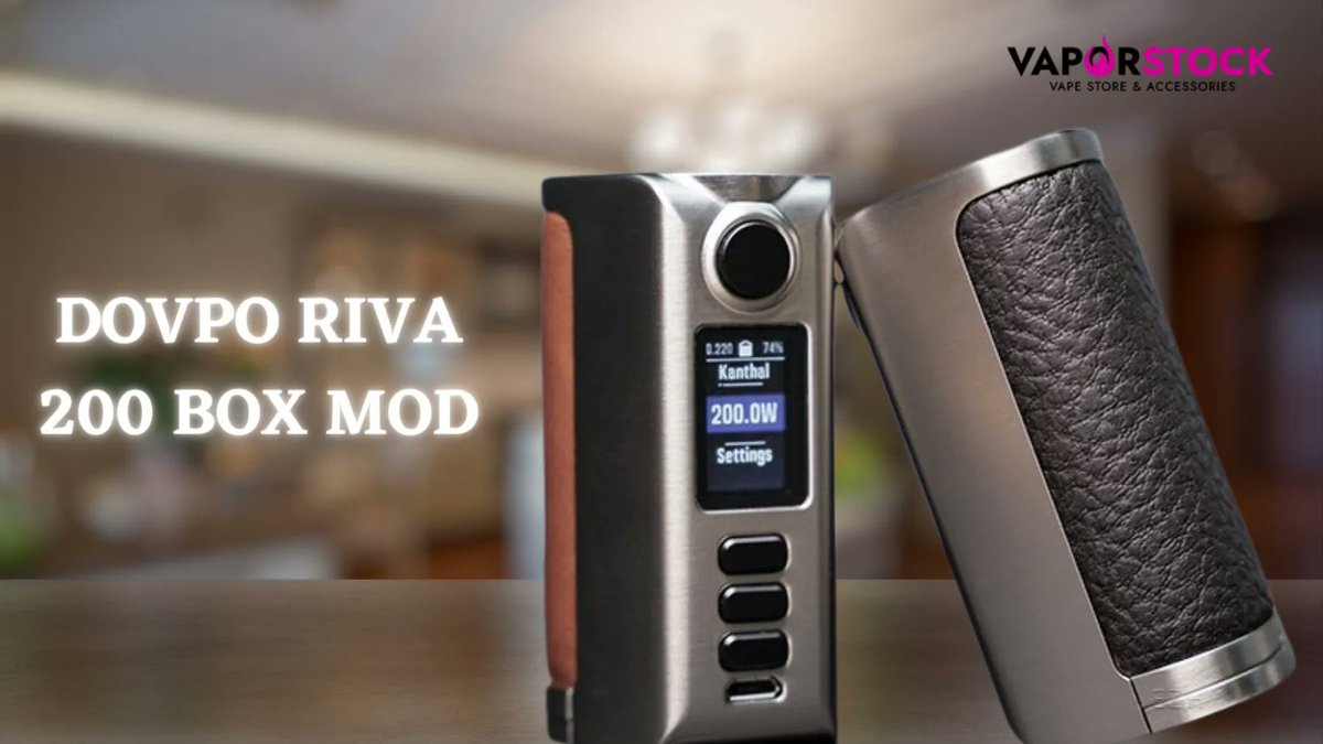 Vaporstockstore's tweet image. 💨 Powerful as ever, but more affordable BOX MOD!
buff.ly/3kMyUzE 

Introducing the DOVPO RIVA 200 BOX MOD! Perfect ergonomics design and also powered by 2pcs of 18650 batteries, support from 5W to 200W of wattage range!

#Dovpo #BoxMod #mod #vapelife #bestvape #vapekit