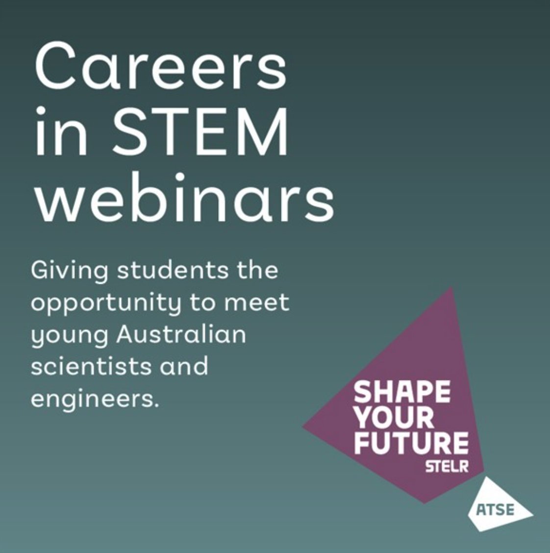 Our #ShapeyourFuture video series gives students the opportunity to meet the bright minds who are shaping the future of STEM. Catch up on the latest discussions with experts across health, environment, engineering and beyond! 🔗 spr.ly/60173esBV #STEMCareers